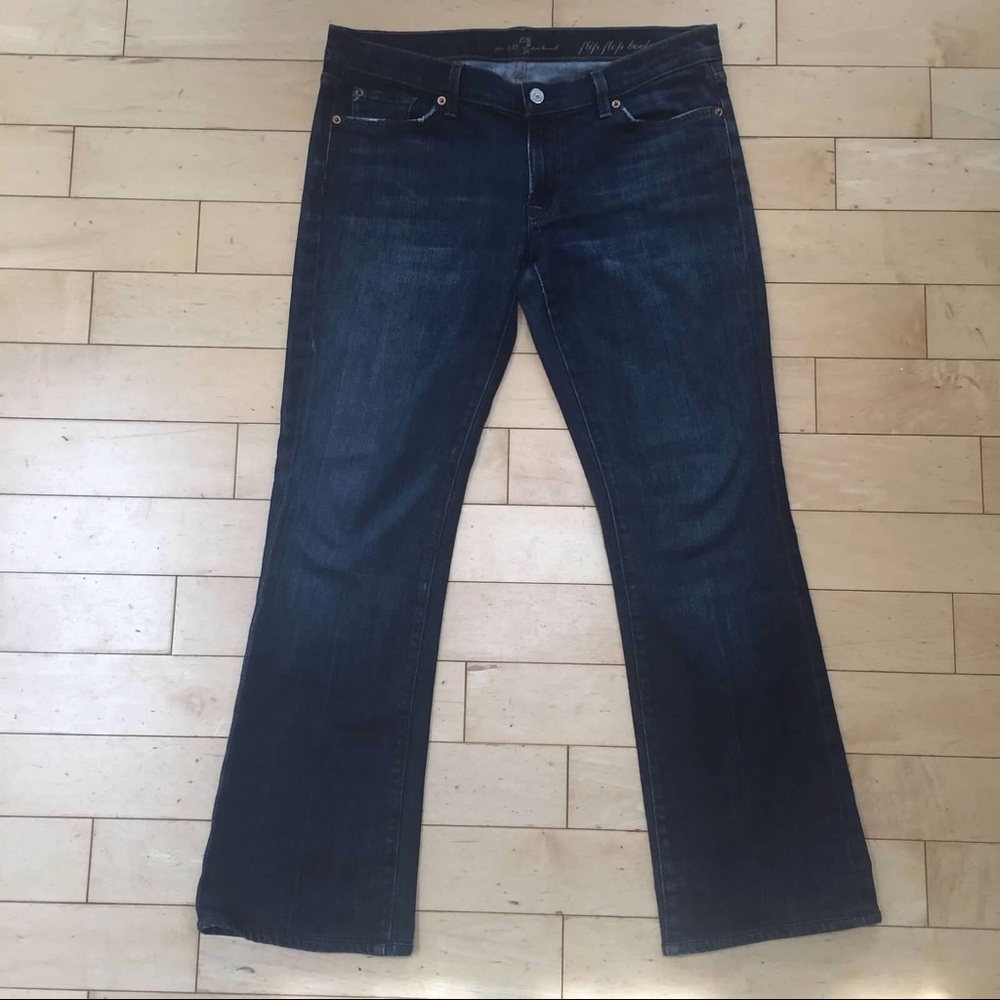 7 For All Mankind Flip Flop Bootcut Jeans Size 31
